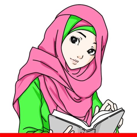 Gambar Kartun Anak Muslim Mengaji Hijabfest