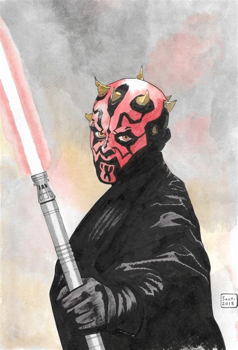 Artstation Darth Maul Portrait