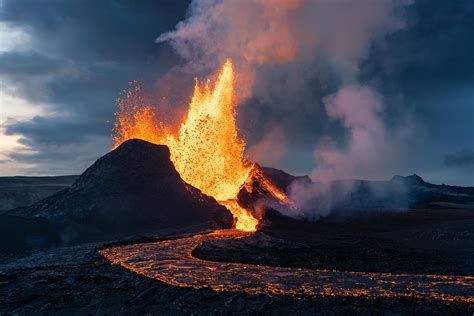 Destination Of The Day Fagradalsfjall Eruption Iceland X OC