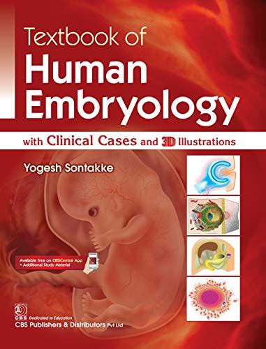 Textbook Of Human Embryology Ebook Sontakke Y Uk Books