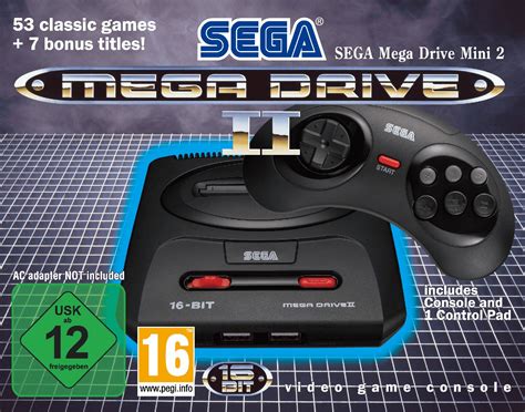 Sega Mega Drive Mini Ii Console Smdnew Buy From Pwned Games With