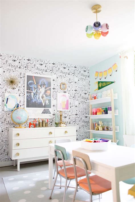 For a great, efficient craft room, take a few cues from your kitchen. Fascinating Kids Craft Room Ideas To Keep Them Entertained ...