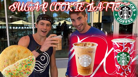 New Fast Food Review Starbucks Sugar Cookie Latte Worth The Hype Youtube