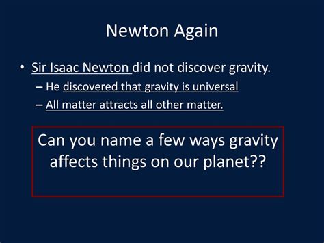 Gravitational Interactions Ppt Download