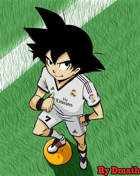 Goku Real Madrid By Genkidama Dmath7s On Deviantart