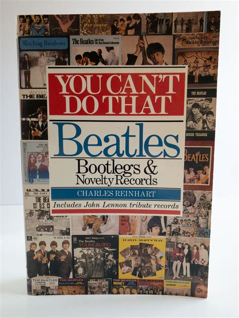 You Cant Do That Beatles Bootlegs And Novelty Records Includes John