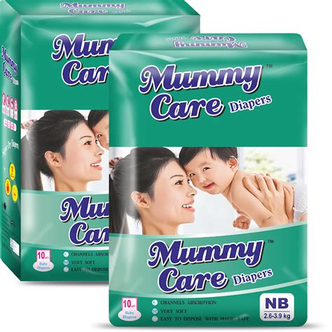 Single Use Nonwoven Mummy Care Newborn Diapers Tape Age Group Newly