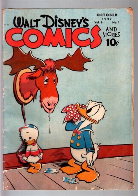 Walt Disneys Comics And Stories 85 1947 Donald Duck Mickey Mouse C