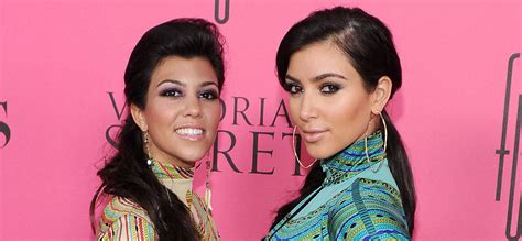 Kourtney Shares Rare Throwback Photos On Kim Kardashians Birthday