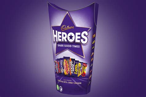 cadbury is adding two new chocolates to its heroes boxes