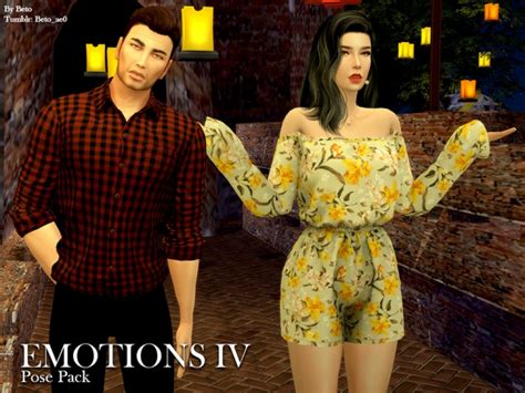 Emotions Iv Pose Pack By Betoae0 At Tsr Sims 4 Updates