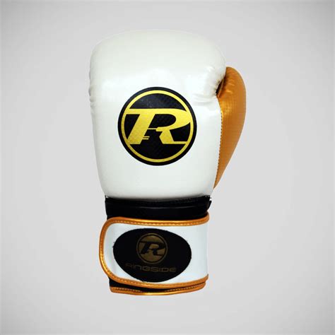 Whitegold Ringside Pro Fitness Boxing Gloves From Made4fighters