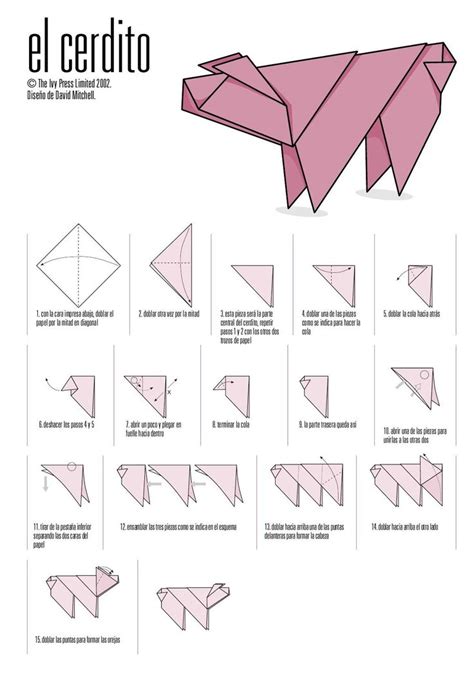 Papiroflexia Diagramas De Origami Tutorial De Origami Manualidades