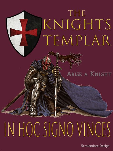 Knights Templar Christian Warrior Knight With The Faith Of The Lord