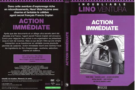 Jaquette Dvd De Action Immediate Cinéma Passion