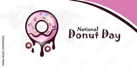 National Donut Day National Donut Day Social Media Post And