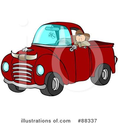 Pickup Truck Clipart 88337 Illustration By Djart