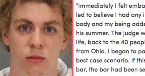 Brock Turner S Victim Reveals What Happened To Her After The Trial