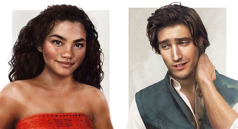 Artist Reimagines What Disney Characters Would Look Like As Real People And The Results Are Magical