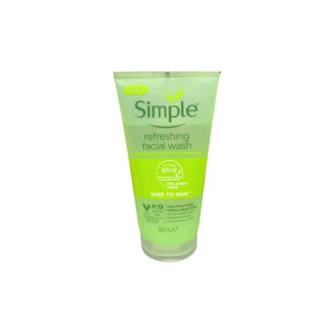 Simple Refreshing Facial Wash Gel 150ml — Harimaufresh Online