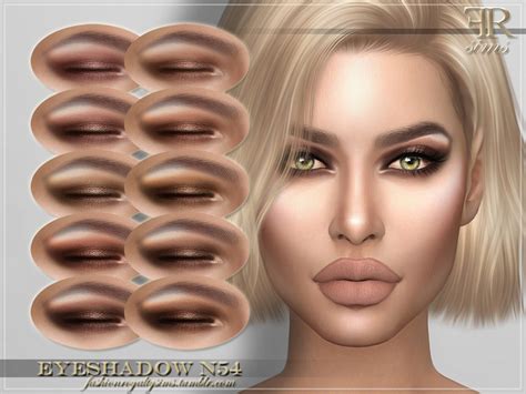 The Sims Resource Eyeshadow N54