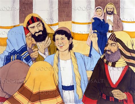 The Boy Jesus At The Temple Goodsalt