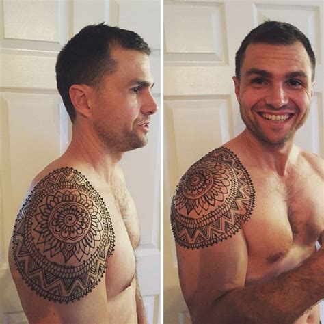 Tattoos mehndi tattoos for men easymehndi tattoos easymehenditattoos easymehandi tattoos tattoo designs beginners mehndi tattoos. 'Menna' Trend Sees Men Wearing Intricate Henna Tattoos ...