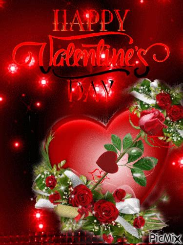Red Rosey Valentines Day Animation Pictures Photos And Images For