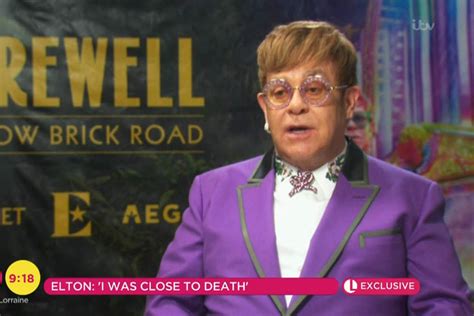 Sir Elton John Reveals He Suffered A Near Fatal Infection Last Year