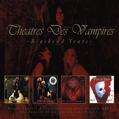 Theatres Des Vampires 4 Cd Blackend Years 4cd Musicrecords