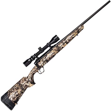 Savage Arms Axis Xp Camo With Weaver Scope Black Bolt Action Rifle