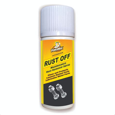 60 Ml Rust Removal Spray For Industrial Use Packaging Type Bottle