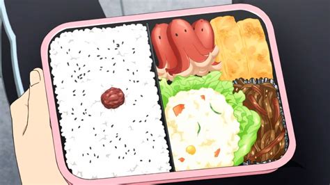 Anime Bento Dinner Box Classic Potato Salad Homemade Lunch Think
