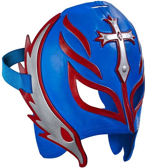 Wwe Wrestling Costumes Rey Mysterio Replica Mask Blue Red Mattel Toys