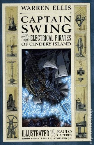 Captain Swing And The Electrical Pirates Of Cindery Island 1 Comicsbox