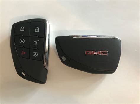 Used Oem 2021 Gm Gmc Remote Start Smart Key Fob 6 Buttons 13548434 Ebay