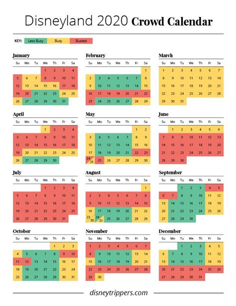 2024 Disney World Crowd Calendar Lausd Academic Calendar Explained