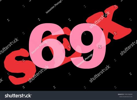 Sex 69 On Black Background Stock Illustration 1599106699 Shutterstock