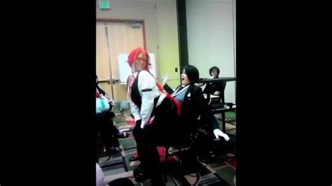 Sebastian And Grell Lap Dance At Anime Banzai Youtube