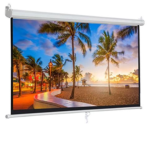 Buy Zeny 100 Projector Screen 169 Hd Projection Manual Pull Down