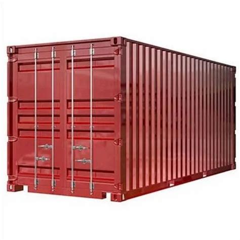 Red Mild Steel Ms Ocean Cargo Containers For Shipping Capacity 30 Ton At Rs 150000 Unit In