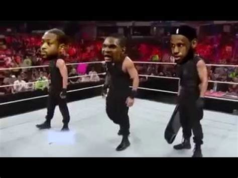 The fastest meme generator on the planet. Lebron James Attacks Bosh and D. Wade with Steel Chair WWE ...