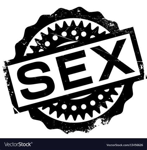 Sex Rubber Stamp Royalty Free Vector Image Vectorstock