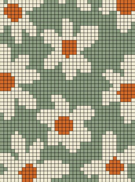 Crochet Design Pattern Graph Crochet Pixel Crochet Tapestry Crochet