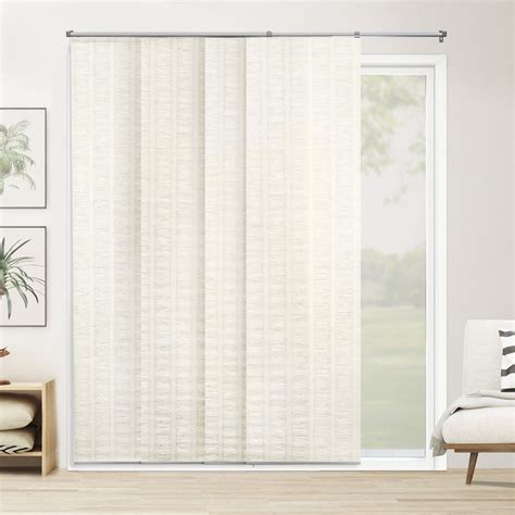 Chicology Privacy And Natural Woven Adjustable Sliding Panels Walmart