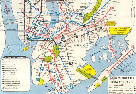 Nyc Subway Maps Have A Long History Of Including Regional Transit