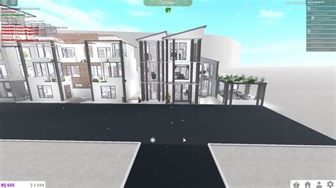 Find this pin and more on bloxburg ideas♡ by joy. Bloxburg | Palm City. Modern Café and Shops (Part 4) | 135.5k - YouTube