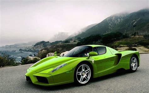 🔥super Sexyred Ferrari Sports Car Model Bikini Heels Hd Wallpaper 800x500 350694