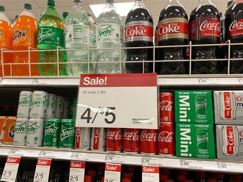 Up To 40 Off Soda 2 Liter Bottles And 12 Packs At Target