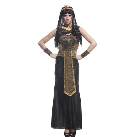 Masquerade Party Cleopatra Pharaoh Egypt Cospaly Ancient Greek Dress Halloween Costume Ancient
